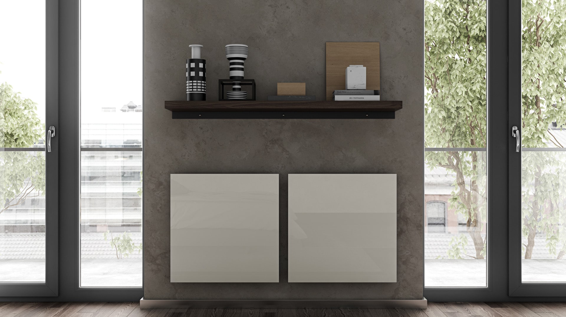 Hybrid Ceramic heating panel