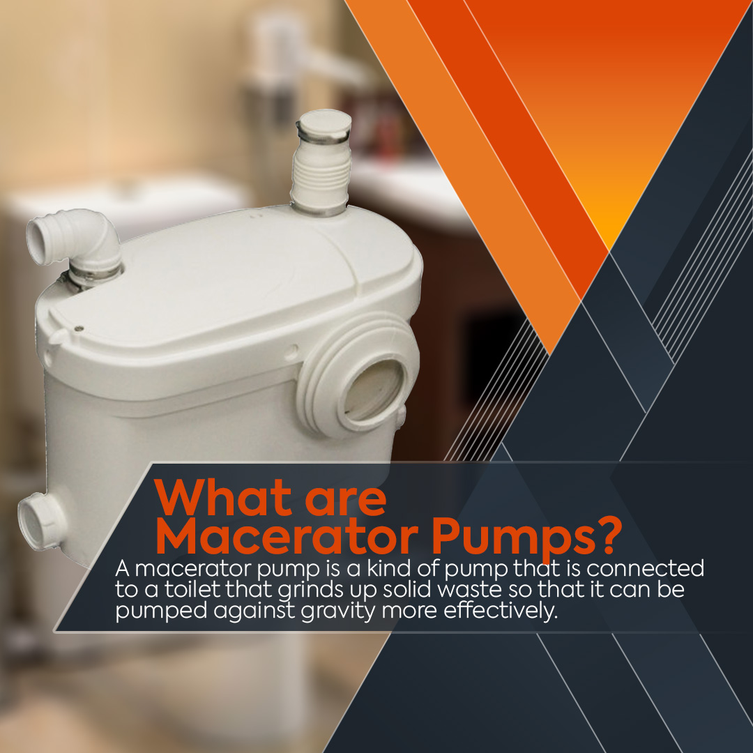 What are macerator pumps