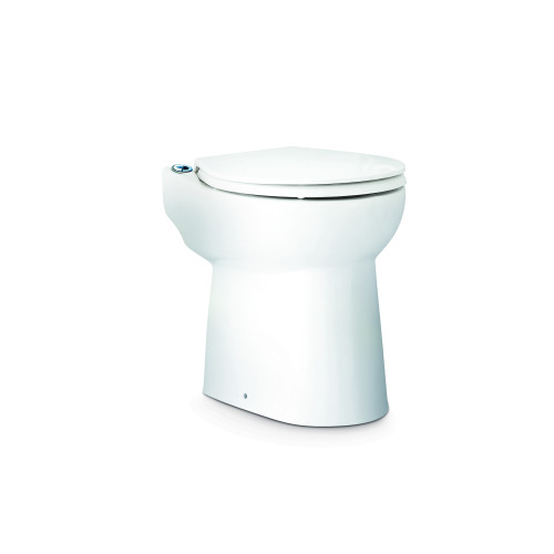 Saniflo Sanicompact Toilet Pan With Built In macerator & Basin Inlet 
