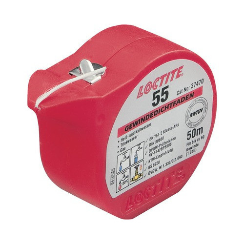 Loctite 55 Thread Sealing Cord - 50m 