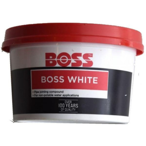 Boss White Pipe Jointing Compound - 400g 