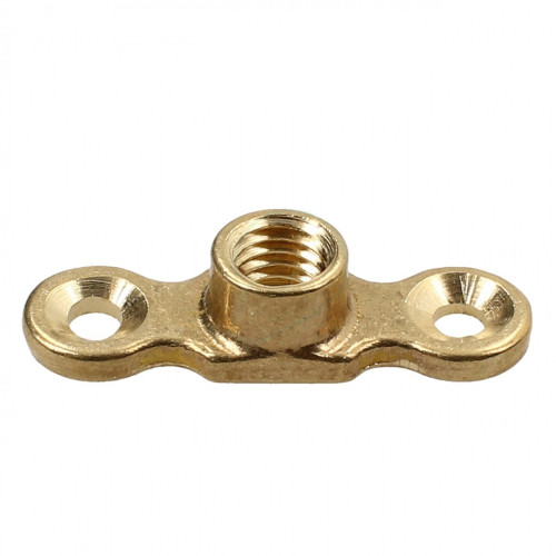 Brass Female Munsen Ring Backplate 10mm 