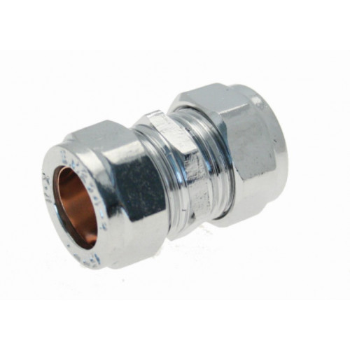 15mm Chrome Compression Coupling 