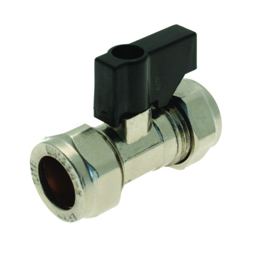 Isolation Valve With Handle - 15mm 