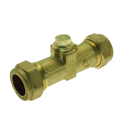 Double Non Return Valve - 28mm 