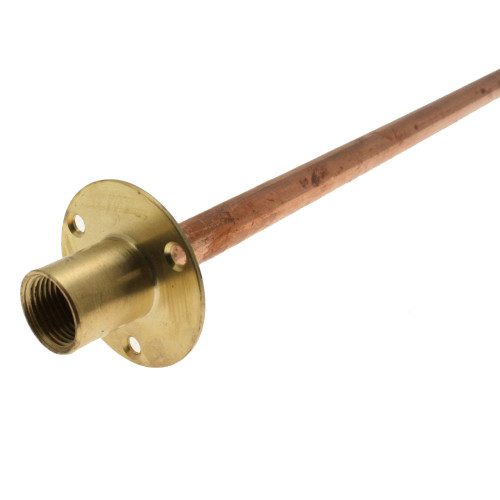 Bib Tap Wall Plate & Tube - 15mm 