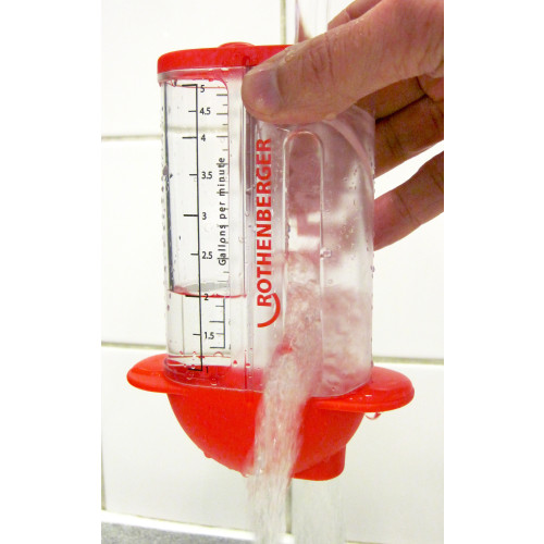 Rothenberger Water Flow Measure 