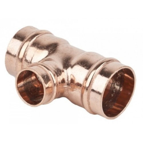 Solder Ring Reducing Tee - 28mm x 28mm x 22mm 