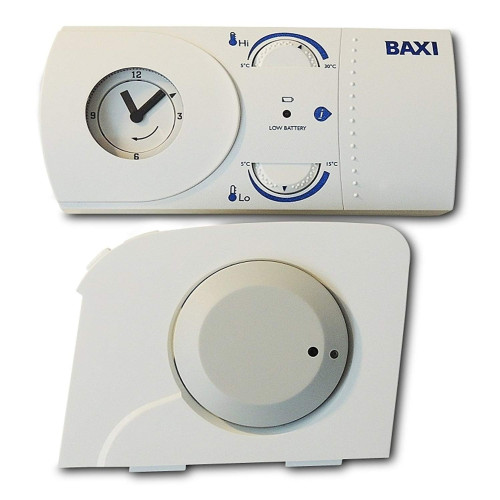 Baxi 200/400 24 Hour Wireless Mechanical Digital Thermostat 