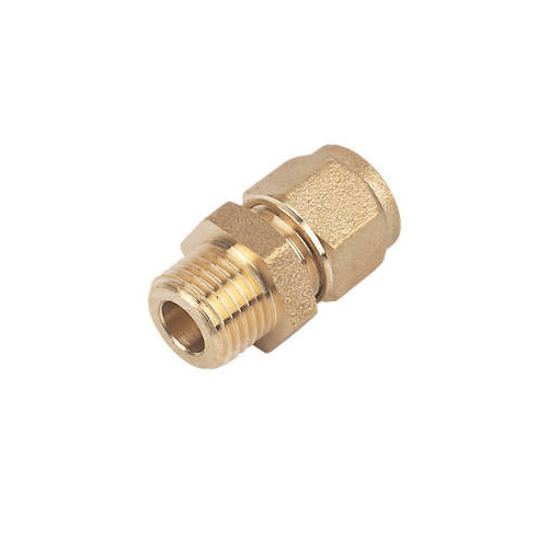 Compression Male Coupling - 10mm x Â¼" 
