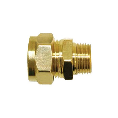 Compression Male Coupling - 15mm x Â¼" 