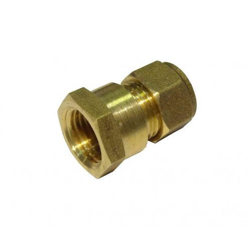 Compression Female Coupling - 10mm x Â¼" 