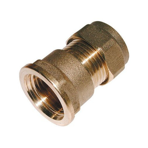 Compression Female Coupling - 10mm x 3/8" 