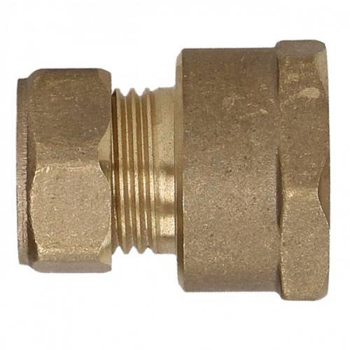 Compression Female Coupling - 15mm x Â¾" 