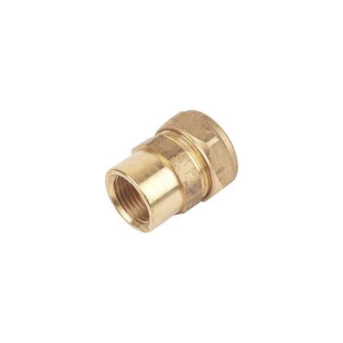 Compression Female Coupling - 22mm x ½" 
