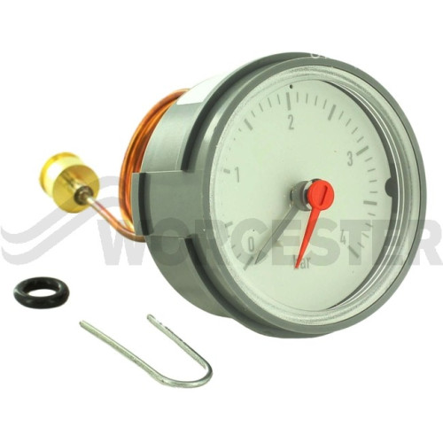 Worcester Gauges Pressure 4 Bar Dark Grey 87161423000