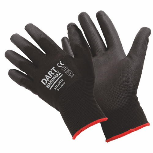 PU Coated Palm Gloves - Large 