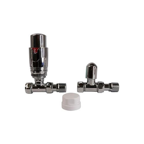 15mm premium angled thermostatic radiator valve