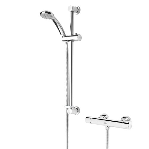 Bristan Frenzy Cool Touch Bar shower + Shower Rail Kit & Easy Mounts