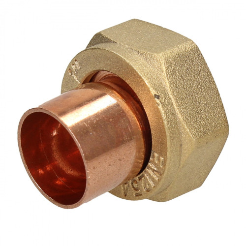 End Feed Straight Tap Connector - 15mm x Â½" 