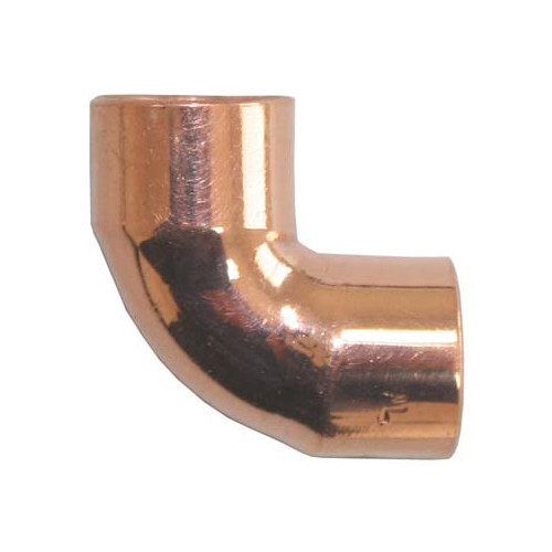 8mm End Feed Fittings Copper Plumbing Straight Coupling Stop End Elbow Tee