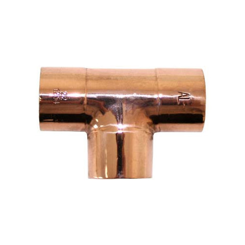 End Feed Equal Tee - 15mm 