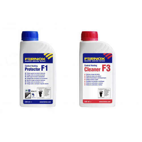 Fernox F1 + F3 Inhibitor + Cleaner Pack