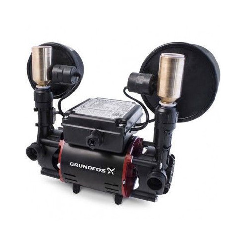 tapin Grundfos STR 2 CN Twin Universal Shower Pumps