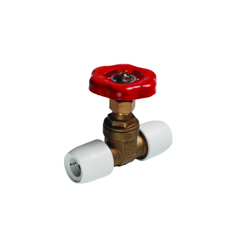 Hep2O Brass Gate Valve - 15mm 