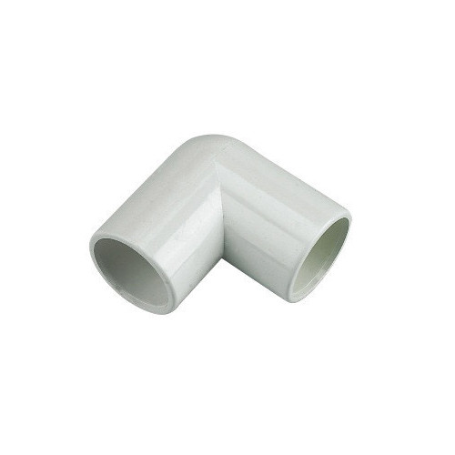 Floplast Overflow 90Â° Elbow (White) - 21.5mm 