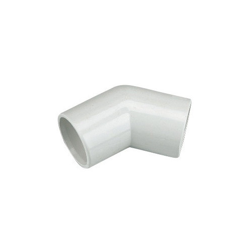 Floplast Overflow 45Â° Elbow (White) - 21.5mm 