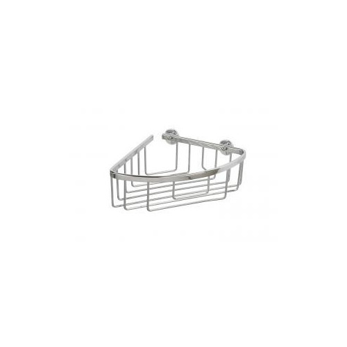 Croydex Slimline Aluminium Corner Shower Basket Main