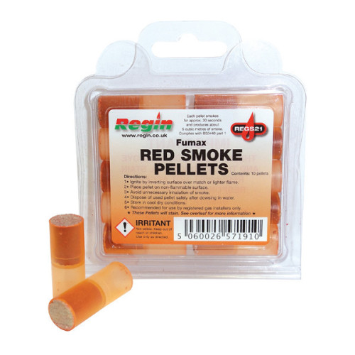 Regin Red Smoke Pellet - 10 
