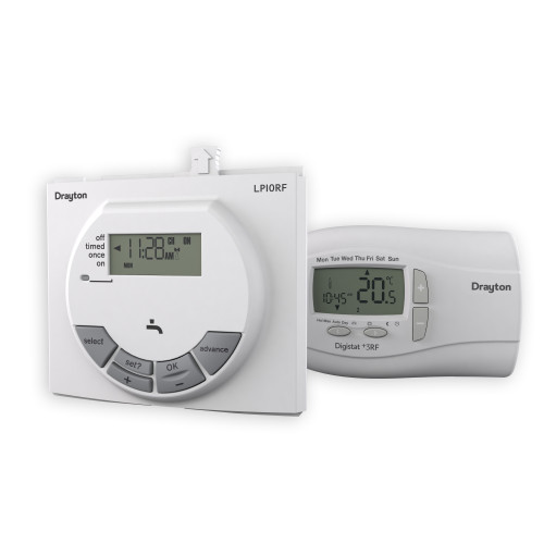 LP10RF Clip In Single Channel Programmable Roomstat Digistat+3RF For Worcester Boilers 