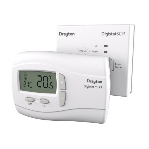 Drayton Digistat+RF1 Wireless Digital Room Thermostat 