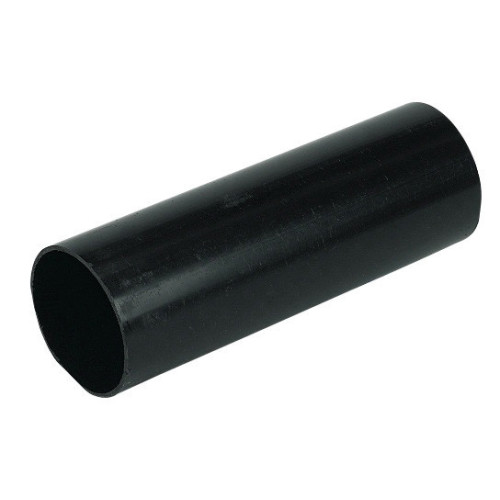 Floplast ABS Solvent Weld Wastepipe (Black) - 40mm x 3m 
