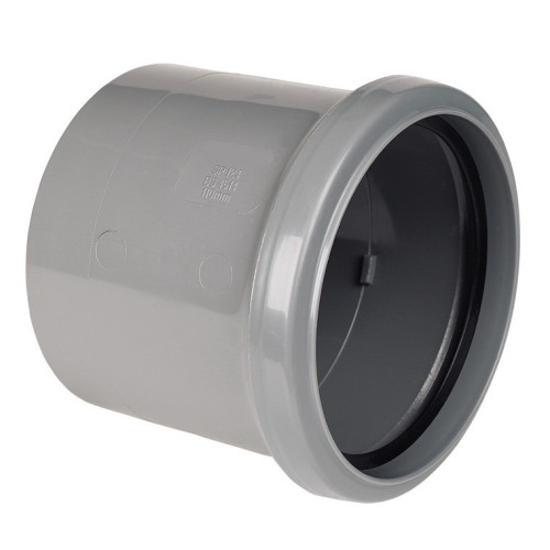 Davant Single Pipe Coupling (Grey) - 110mm 