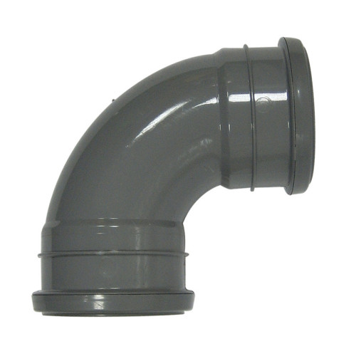 Davant 90° Elbow Double Socket (Grey) - 110mm 