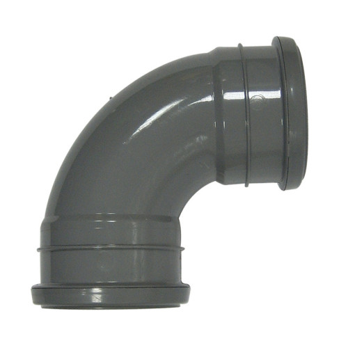 Davant 90Â° Elbow Double Socket (Grey) - 110mm 