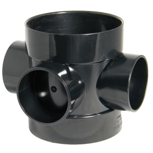 Davant Short Boss Pipe Coupling (Black) - 110mm 