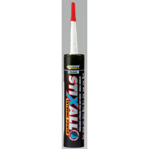 Everbuild Stixall Extreme Power Adhesive & Sealant - Clear