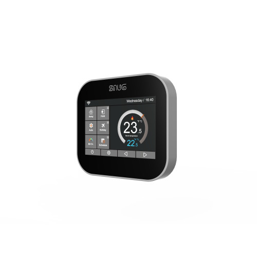 Snug Floor & Air Sensing Black Touch Screen Programmable Controller  