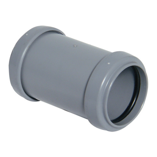 Flolast Pushfit Straight Coupling (Grey) - 50mm 