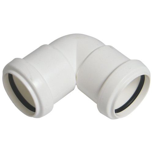 Floplast Pushfit 90Â° Elbow (White) - 32mm 