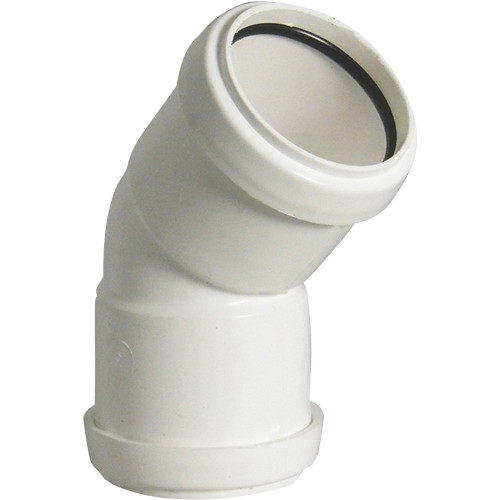 Floplast Pushfit 45° Elbow (White) - 32mm 