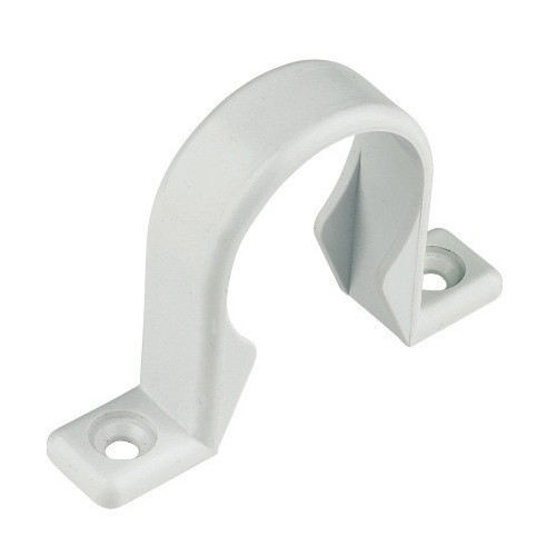 Flolast Pushfit Pipe Clip (White) - 40mm 
