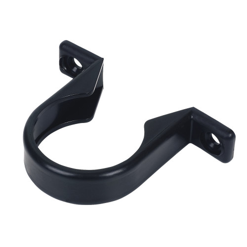 Flolast Pushfit Pipe Clip (Black) - 40mm 