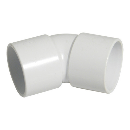 Floplast ABS Solvent Weld 45Â° Elbow (White) - 40mm 