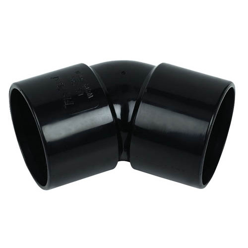 Davant ABS Solvent Weld 45&Acirc;&deg; Elbow (Black) - 40mm