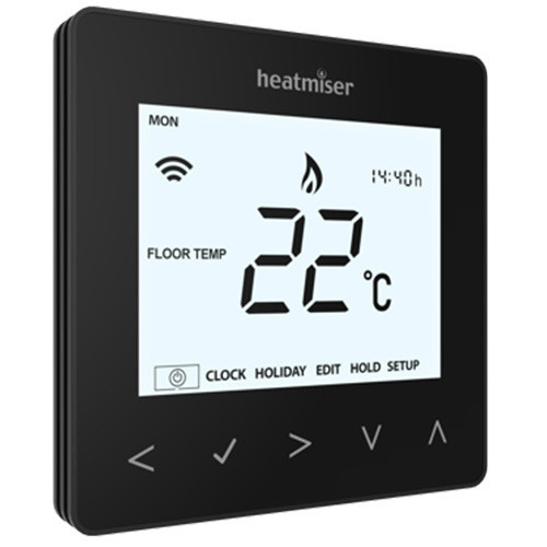 Heatmiser neoAir Wireless Smart Thermostat Control - Black